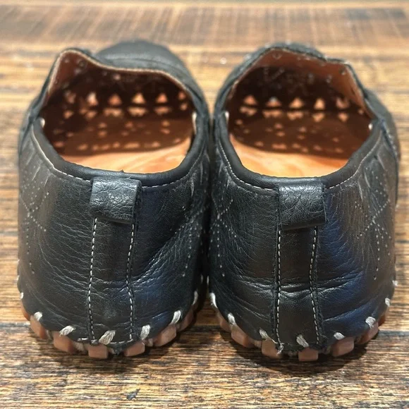 Spring Step Fusaro Black Leather Loafers Women’s Size US 10.5 EU 42 - Picture 5 of 12